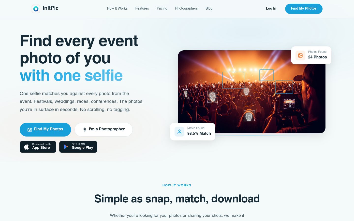 InitPic website screenshot